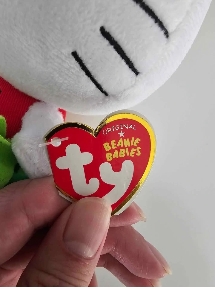 Ty Hello Kitty Plush Toy Souvenir HAWAII Hula Skirt Beanie Baby - photo 3