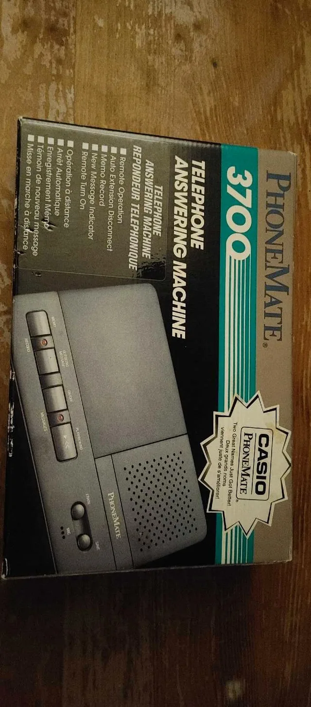 Vintage PhoneMate 3700 Telephone Answering Machine image indicator(3)