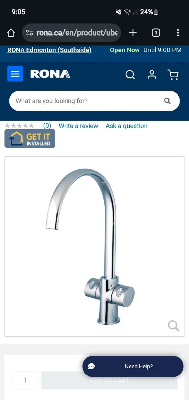 Abysse Kitchen Faucet
