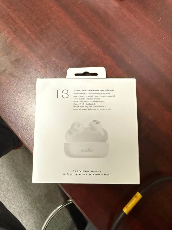 Sudio T3 In-Ear True Wireless Earbuds Open-Box - photo 2