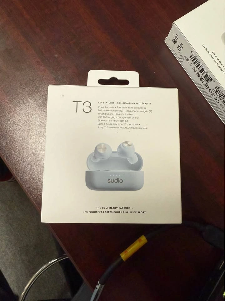 Sudio T3 In-Ear True Wireless Earbuds Open-Box - photo 3