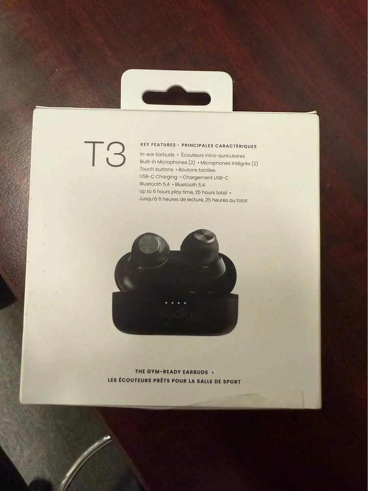 Sudio T3 In-Ear True Wireless Earbuds Open-Box - photo 4