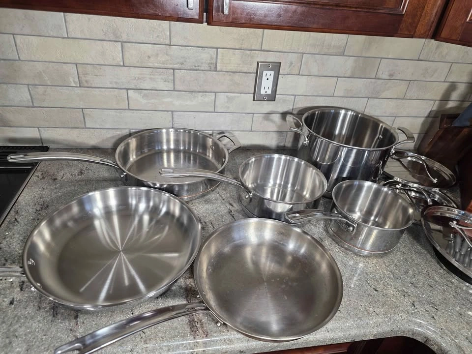 Kirkland 5-Ply Stainless Steel Pot and Pan Set - photo 5