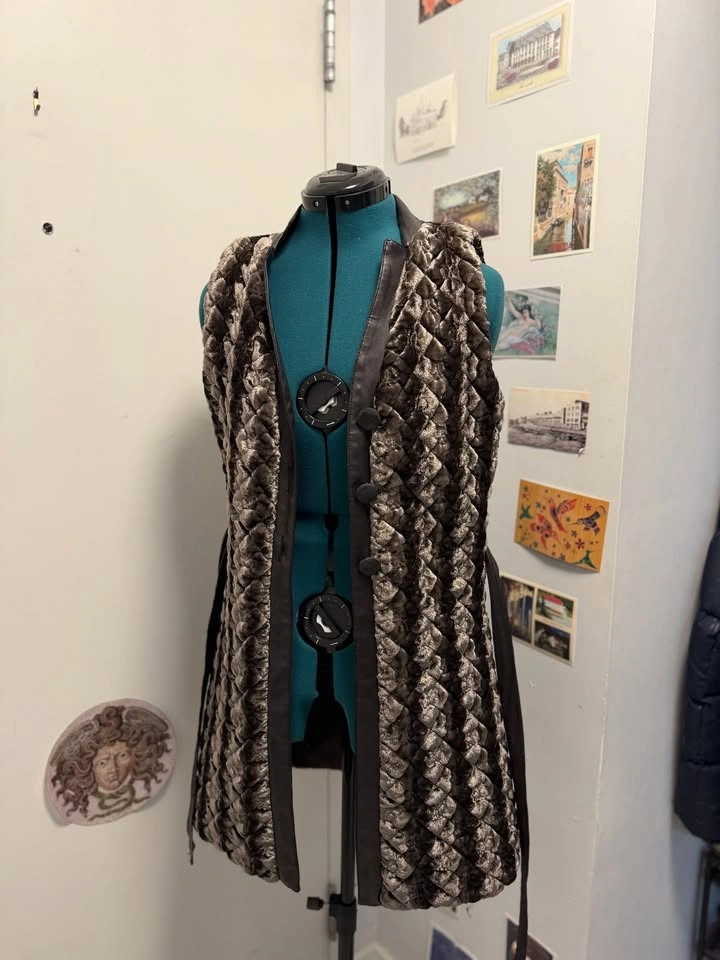 Felt Vest Mid Length - photo 4
