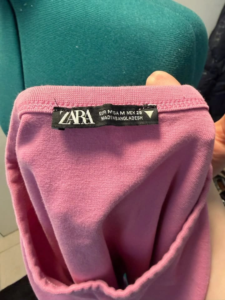 Zara pink crop top - photo 2