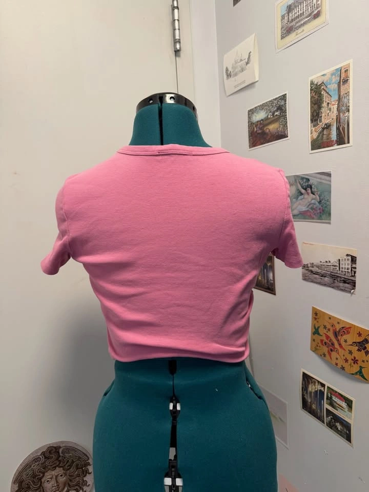 Zara pink crop top - photo 3
