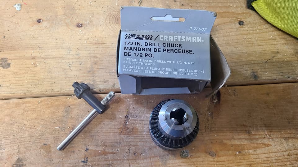 1/2" drill chuck