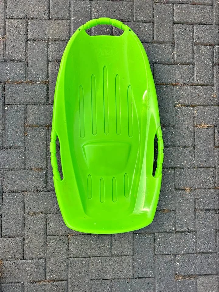 Pelican Winter Downhill Toboggan Plastic Kids Snow Sled