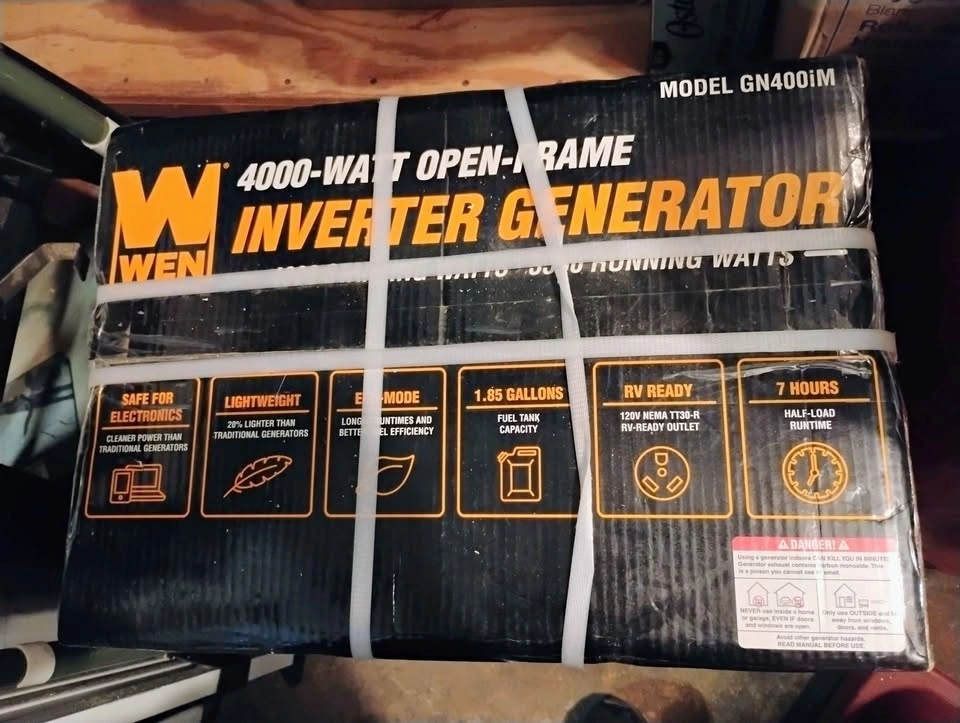 WEN GN400iM RV-Ready 4000-Watt Open Frame Inverter Generator - photo 2