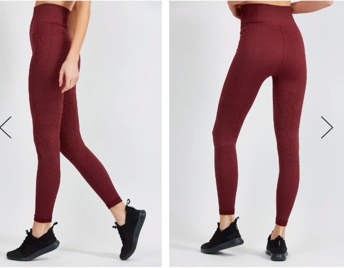 Varley Quincy Tights - Windsor Wine Snake - XS - photo 3