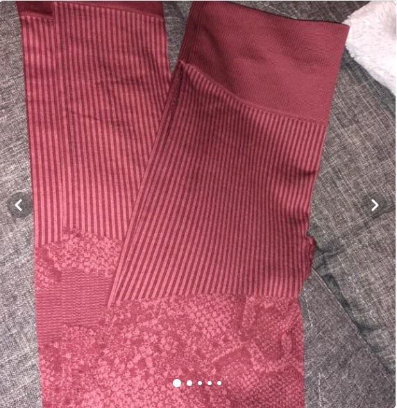 Varley Quincy Tights - Windsor Wine Snake - XS - photo 4