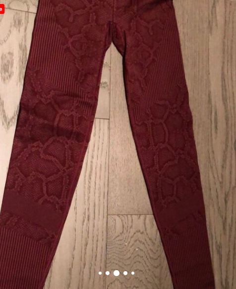 Varley Quincy Tights - Windsor Wine Snake - XS - photo 5