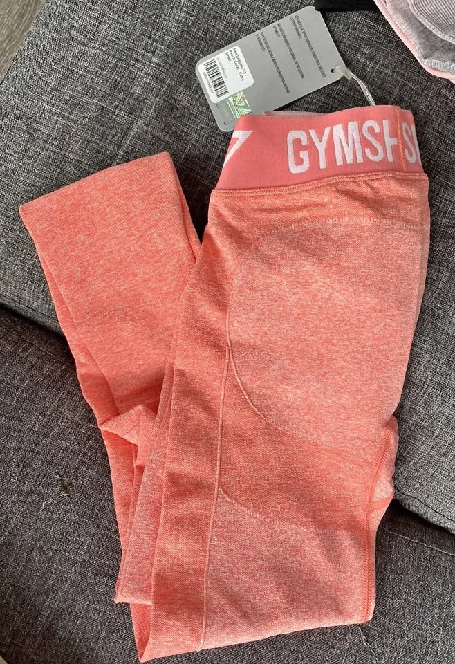 Workout Tights - Gymshark & Popfit - Xs thumbnail