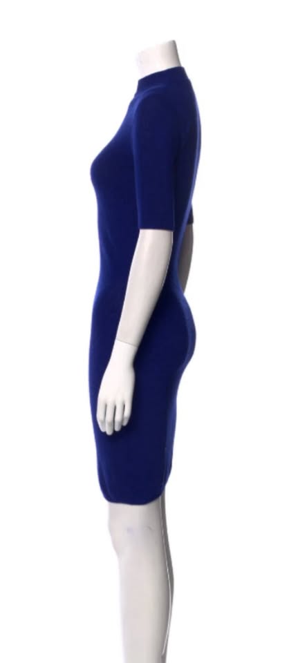 Alexander Wang Blue Knit Dress - Xs - photo 2