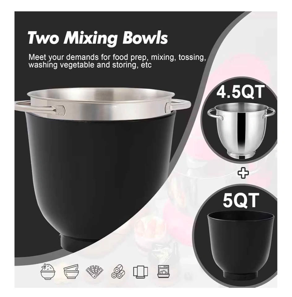 Stand Mixer in Onyx Black - Kitchen in the Box - photo 5