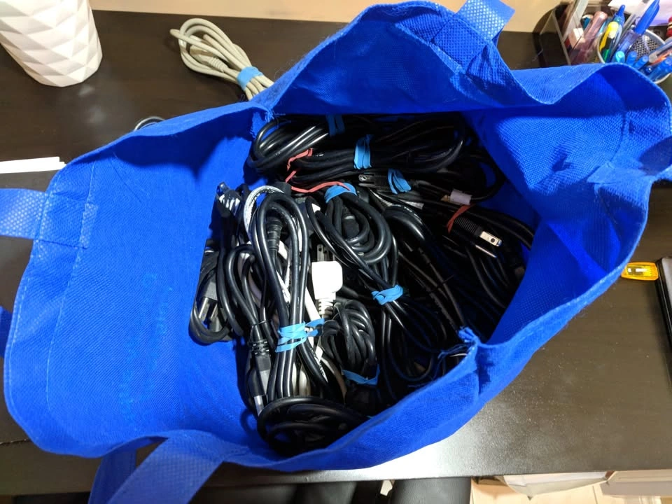 Assorted PC Power Supply Cords - photo 3