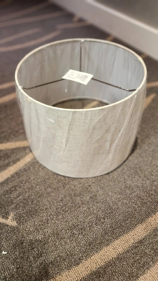 Textured Beige Lamp Shade - photo 4