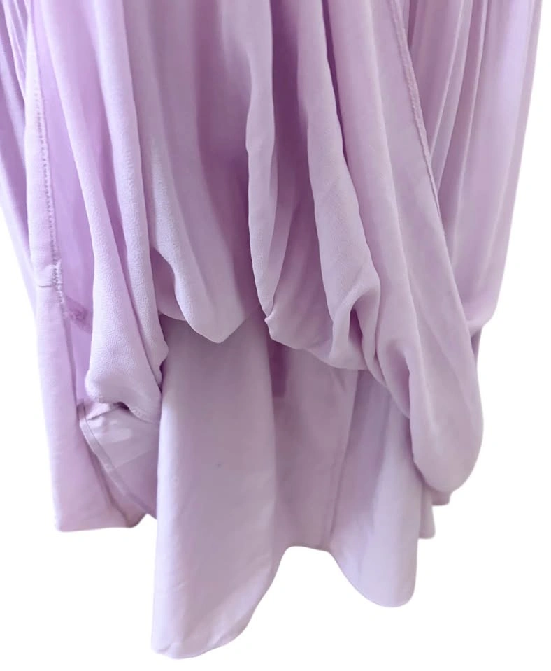Naked Zebra Lavender Pleated Midi Skirt - Size Small - photo 5