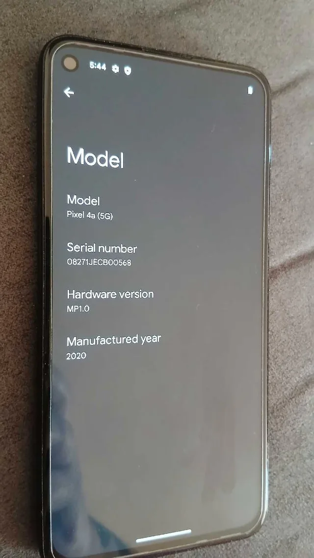 Google Pixel 4a 5G thumbnail
