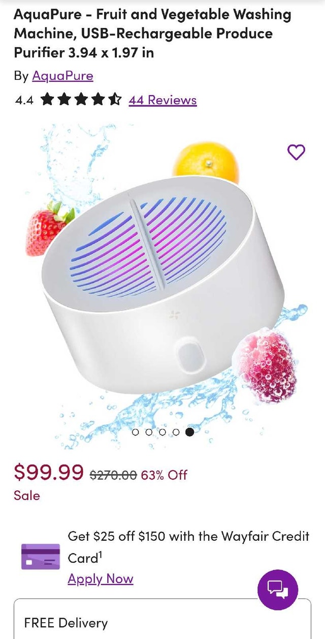 AquaPure Produce Purifier - photo 4