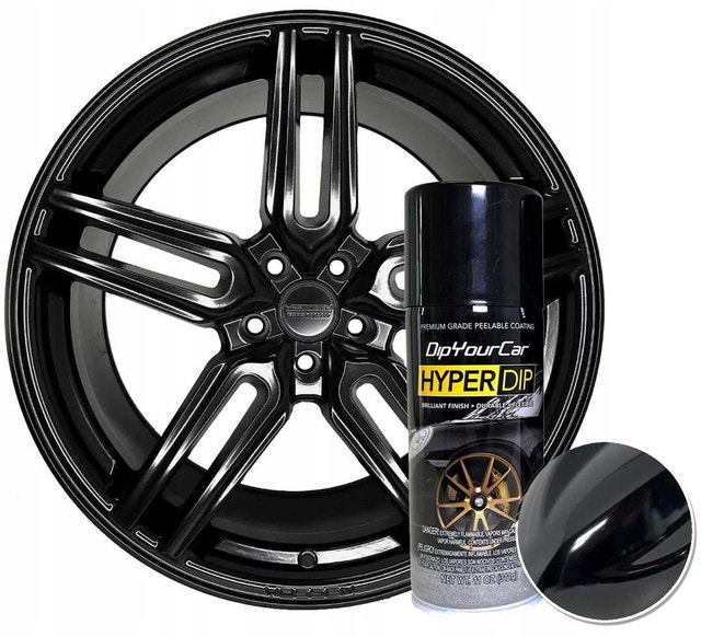 HyperDip Cans - Piano Black, Plastidip, Caliper Paint, VHT Nite