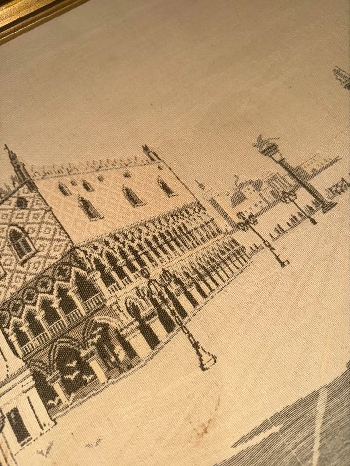 Vintage Venice Woven Tapestry - Framed (92x47cm) - photo 2