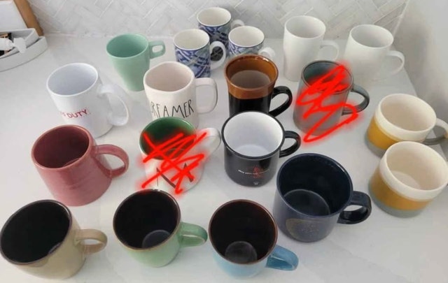 mugs and cup 2 for $3