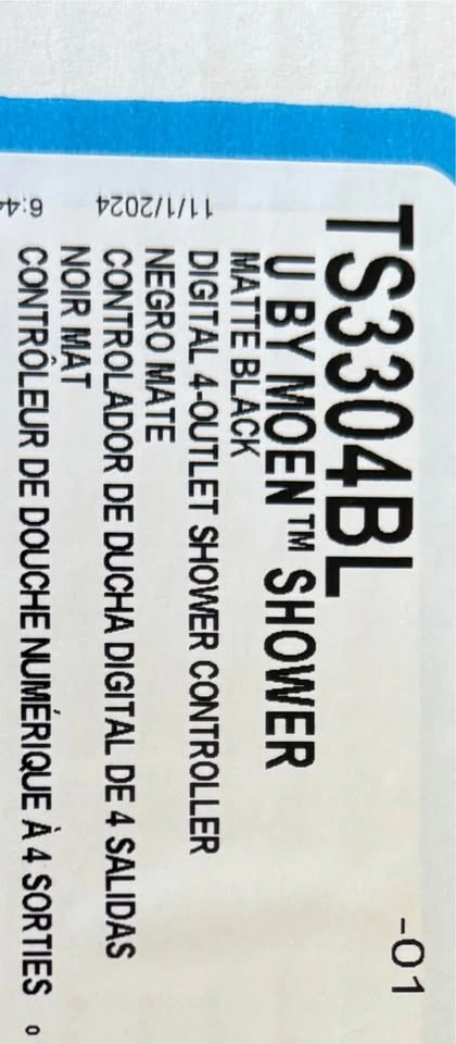 U Shower Smart Home Controller, 4-Outlet Digital Wall Mount - photo 2