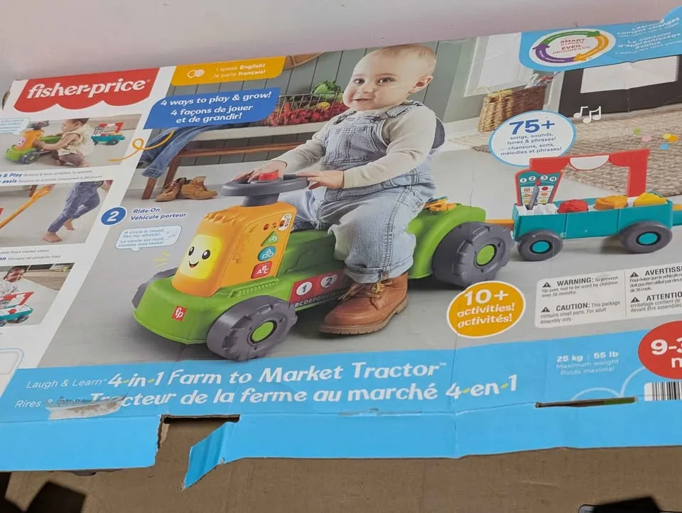 Fisher-Price Tractor Ride-On Learning Toy image indicator(4)