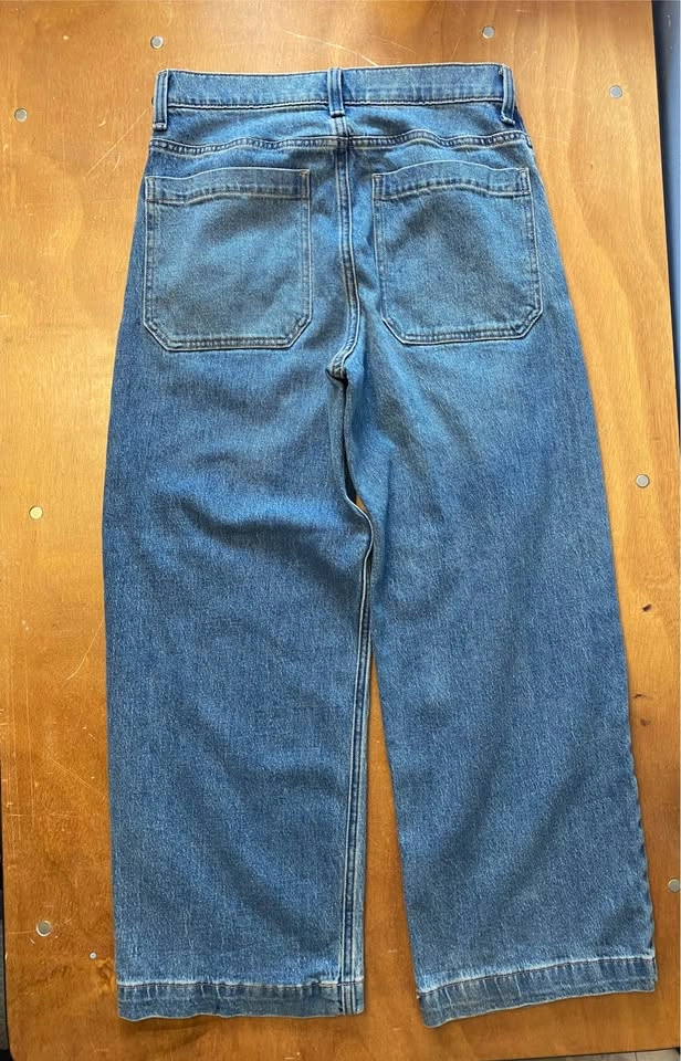 Blue Hollister Super Baggy Jeans - photo 2