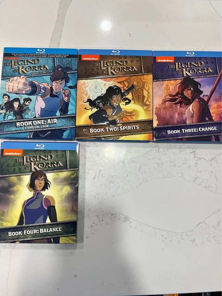 The Legend of Korra Blu-rays