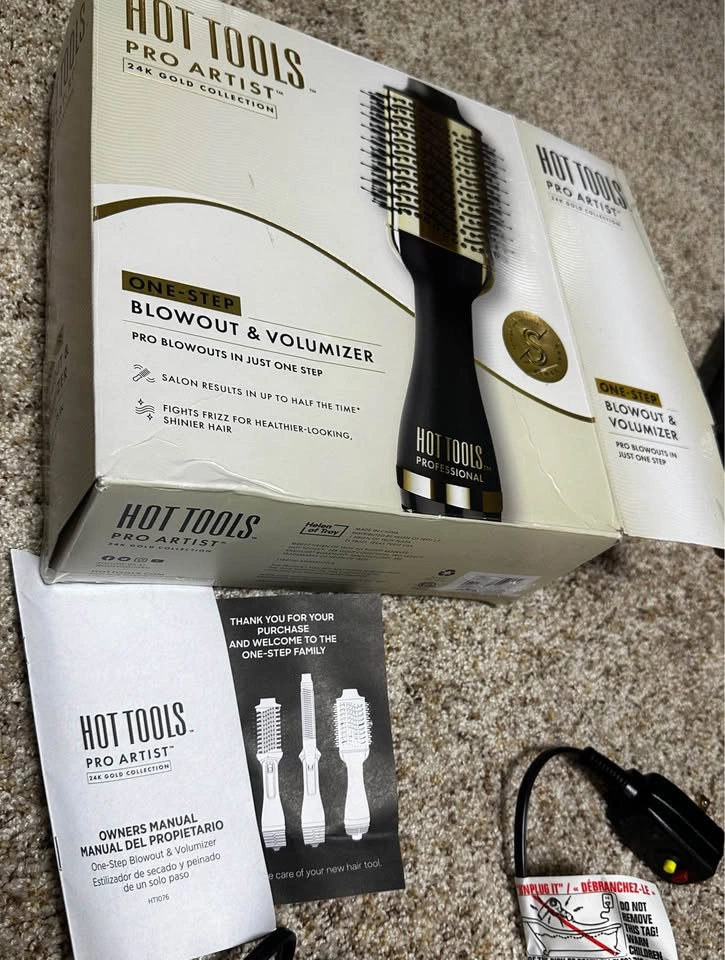 Hot Tools Pro Artist 24K Gold One-Step Blowout & Volumizer - photo 3