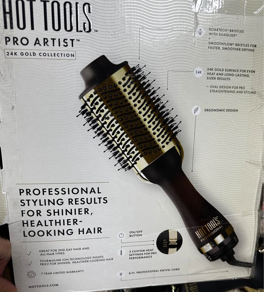 Hot Tools Pro Artist 24K Gold One-Step Blowout & Volumizer - photo 4