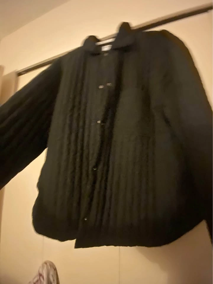 Black Quilted Jacket Old Navy - photo 2