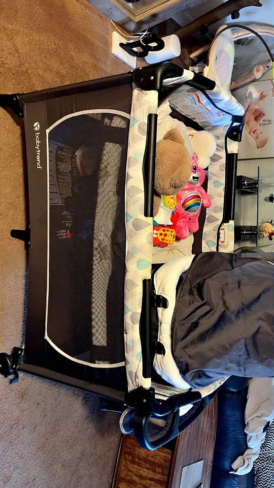 BabyTrend 2-Level Playard with Changer and Diaper Station