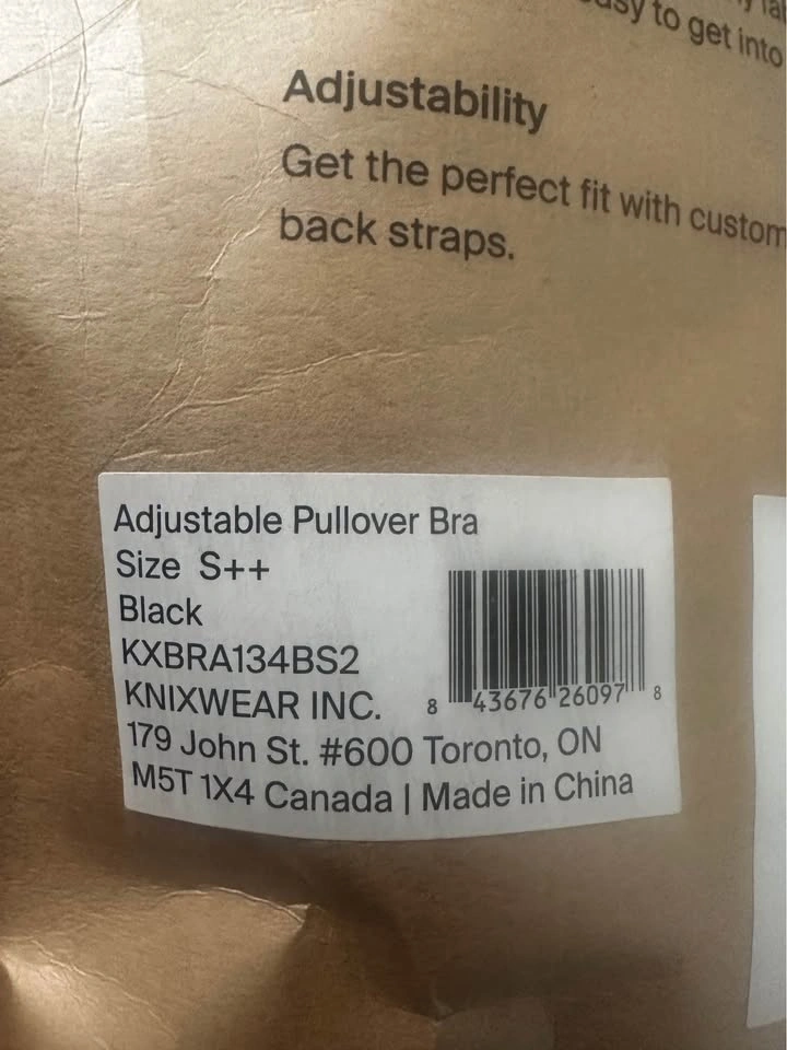 NEW Knix Adjustable S++ Pullover Bra - photo 4