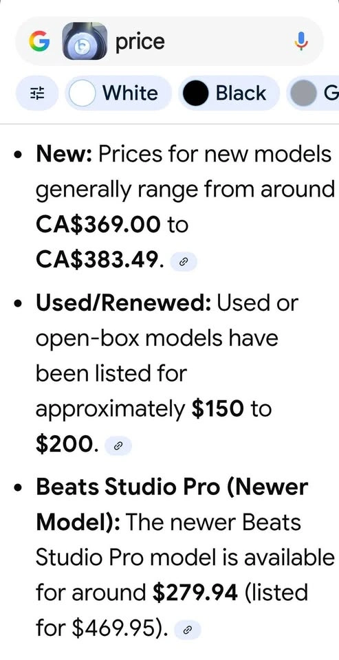 Beats Studio 3 Headphones Black - photo 4