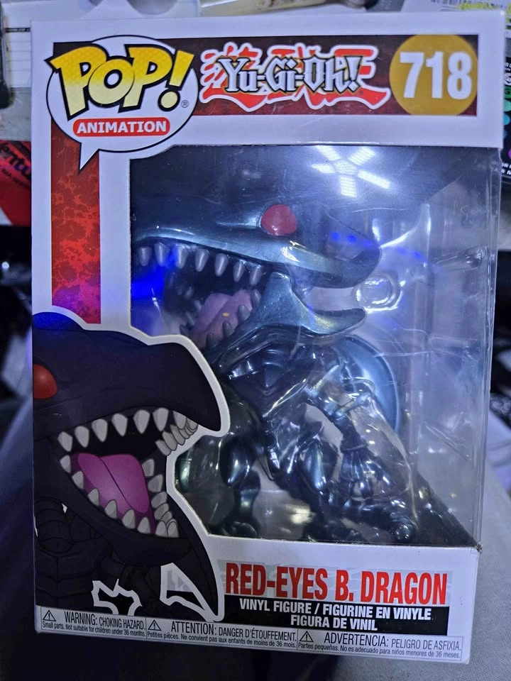 Funko Pop Yu-Gi-Oh! Red-Eyes B. Dragon #718 $25 OBO