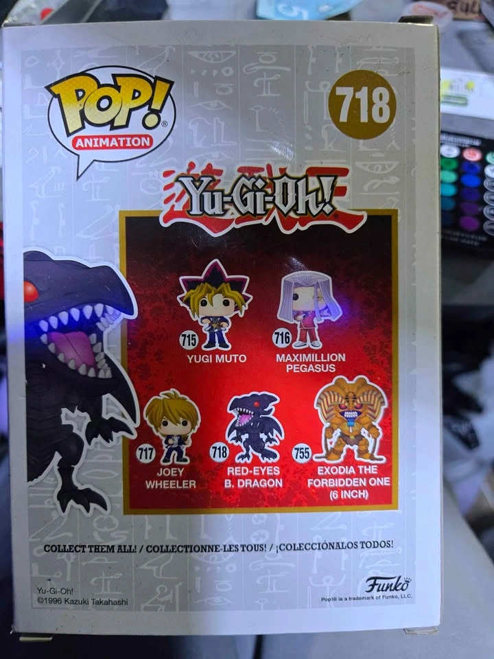 Funko Pop Yu-Gi-Oh! Red-Eyes B. Dragon #718 $25 OBO - photo 3