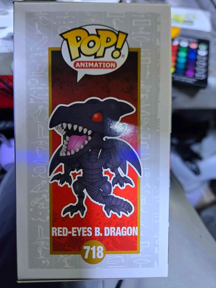 Funko Pop Yu-Gi-Oh! Red-Eyes B. Dragon #718 $25 OBO - photo 4
