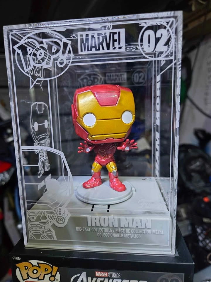 Funko Pop! Die-Cast Iron Man Marvel Avengers #02 BNIB - photo 3