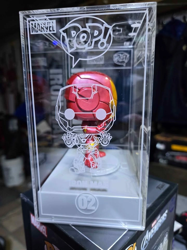 Funko Pop! Die-Cast Iron Man Marvel Avengers #02 BNIB - photo 5