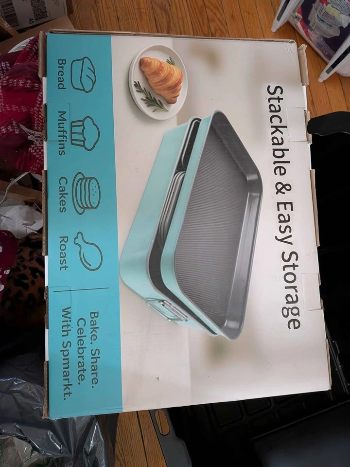 21 Pc Non-Stick Bakeware Set - Oven Safe - photo 5
