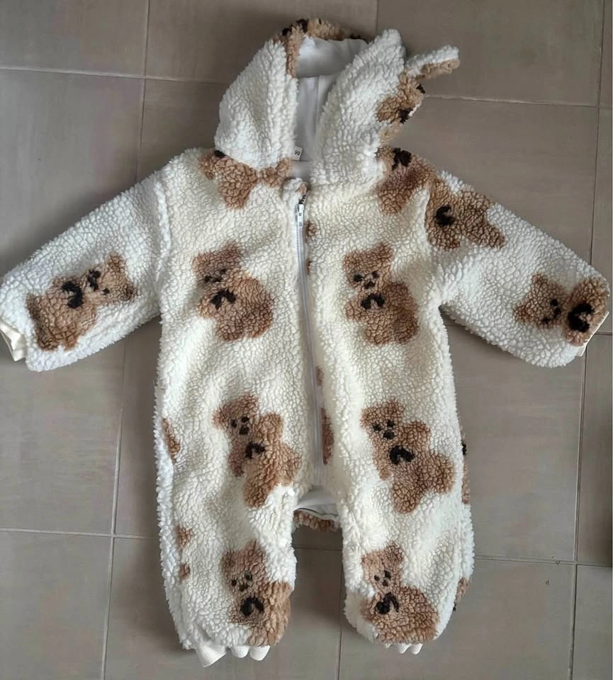 Teddy bear bunting suite Size 90 - 12-18 months