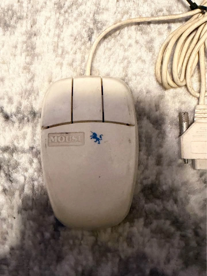 Vintage Mouse 9-Pin Beige White model 1249207 - photo 2