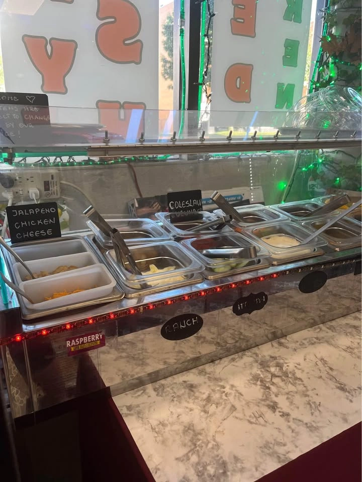 Commercial Refrigerator Table Top Salad Bar 59” Buffet - photo 5