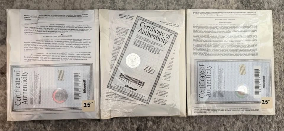 Microsoft Windows 3.1 OS w/ Floppy Disks & Books (3) - photo 2