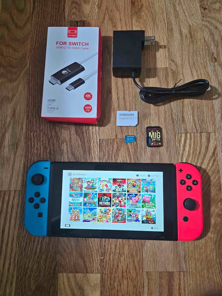 Nintendo switch with mig switch