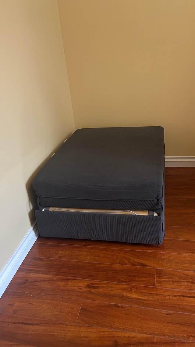 Valentuna Foldable Sofa Bed - Grey - photo 2