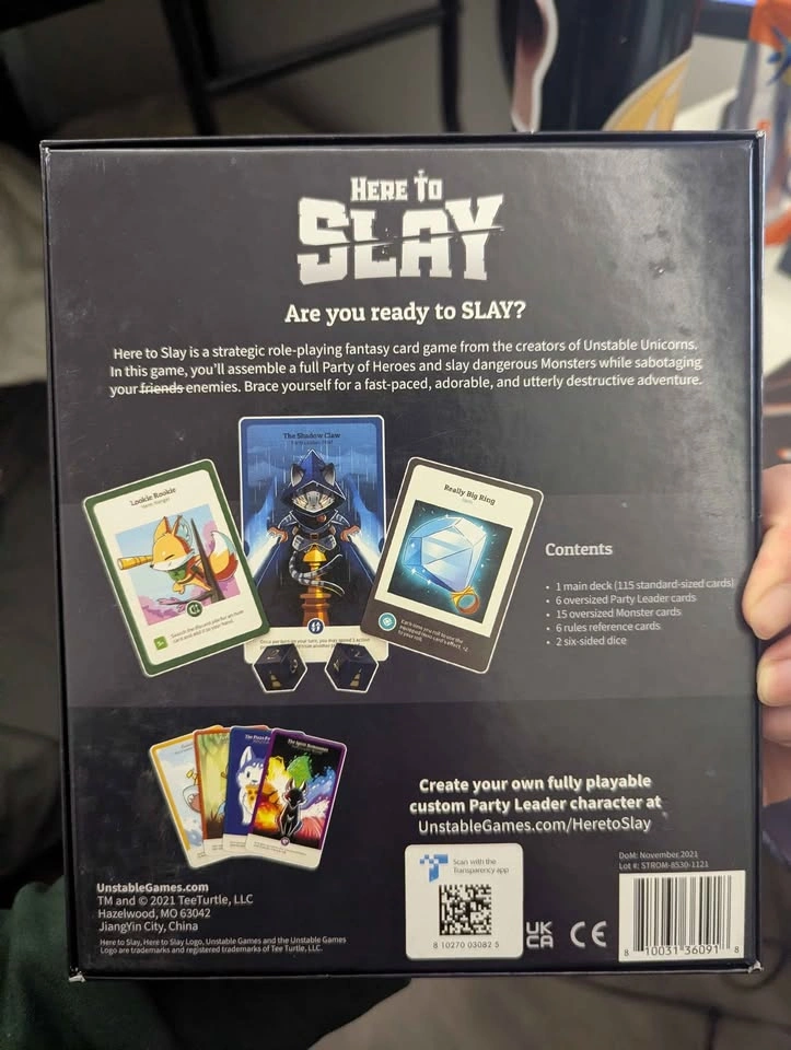 Here to slay board game - photo 2